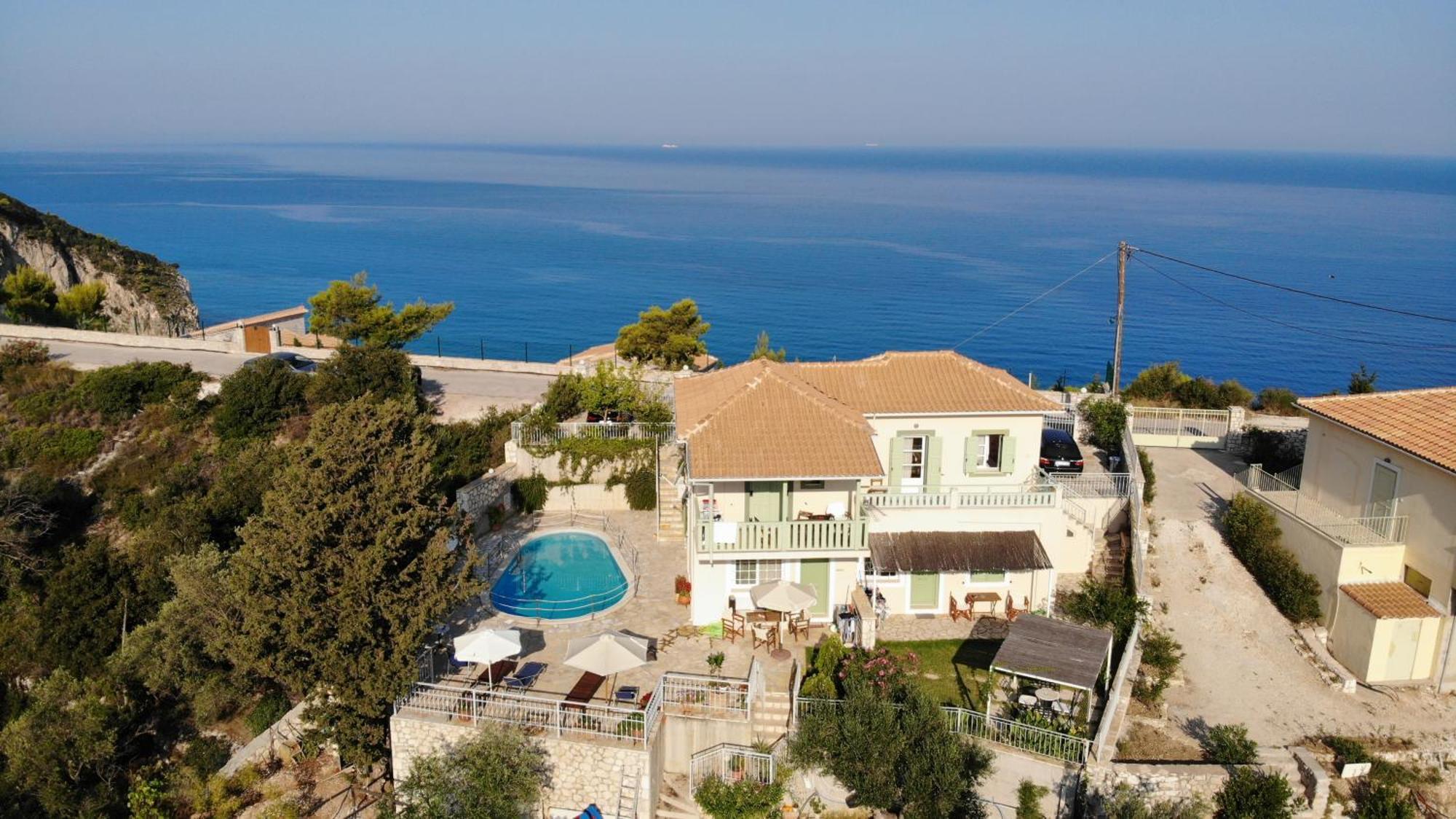 Deep Blue- Rosemary Sea View Apartment Agios Nikitas Exterior photo