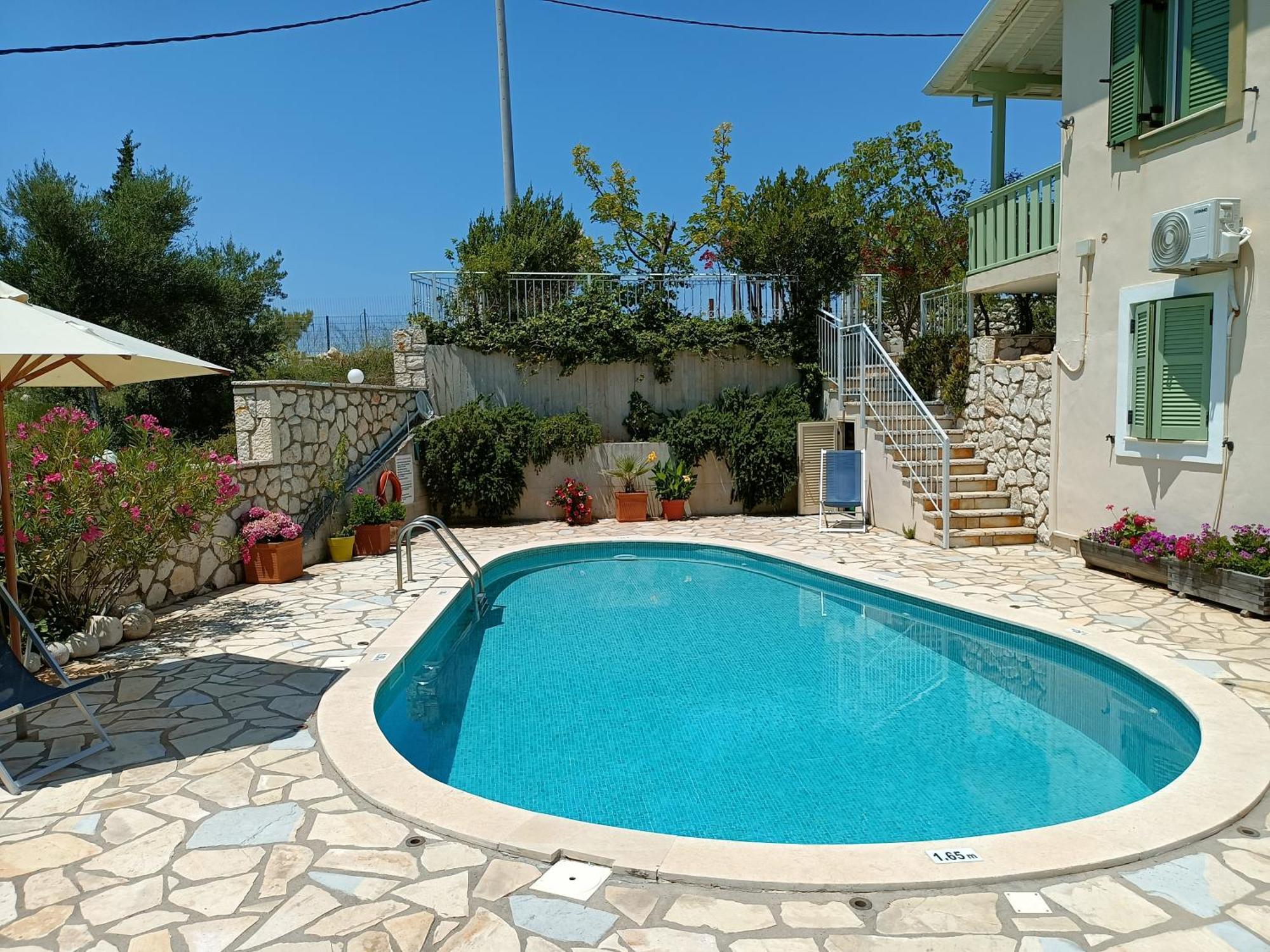 Deep Blue- Rosemary Sea View Apartment Agios Nikitas Exterior photo